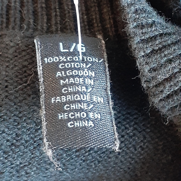 Van Heusen Studio Cardigan Sweater Size Large Oversized - Picture 5 of 5